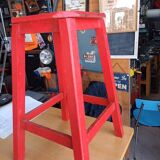 Vintage workshop stool