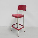 Industrial steel bar stool, stool, Cosco