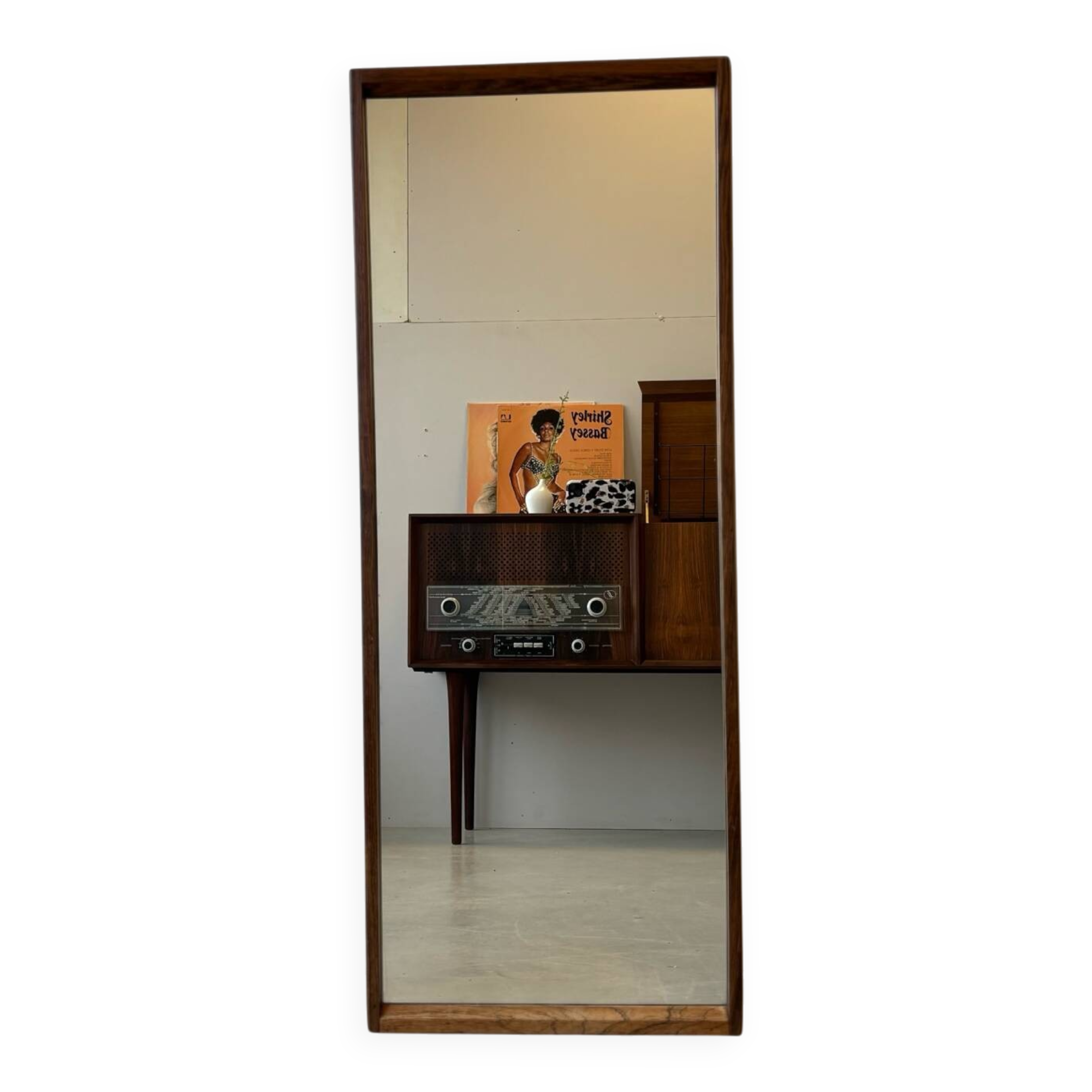 Miroir vintage Aksel Kjersgaard palissandre