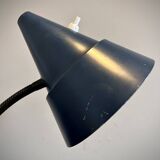 Navy blue articulated lamp