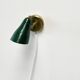 Green Perforated Wall Lamp by Dek A Lux