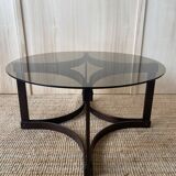 Table basse verre & bois - ingmar relling