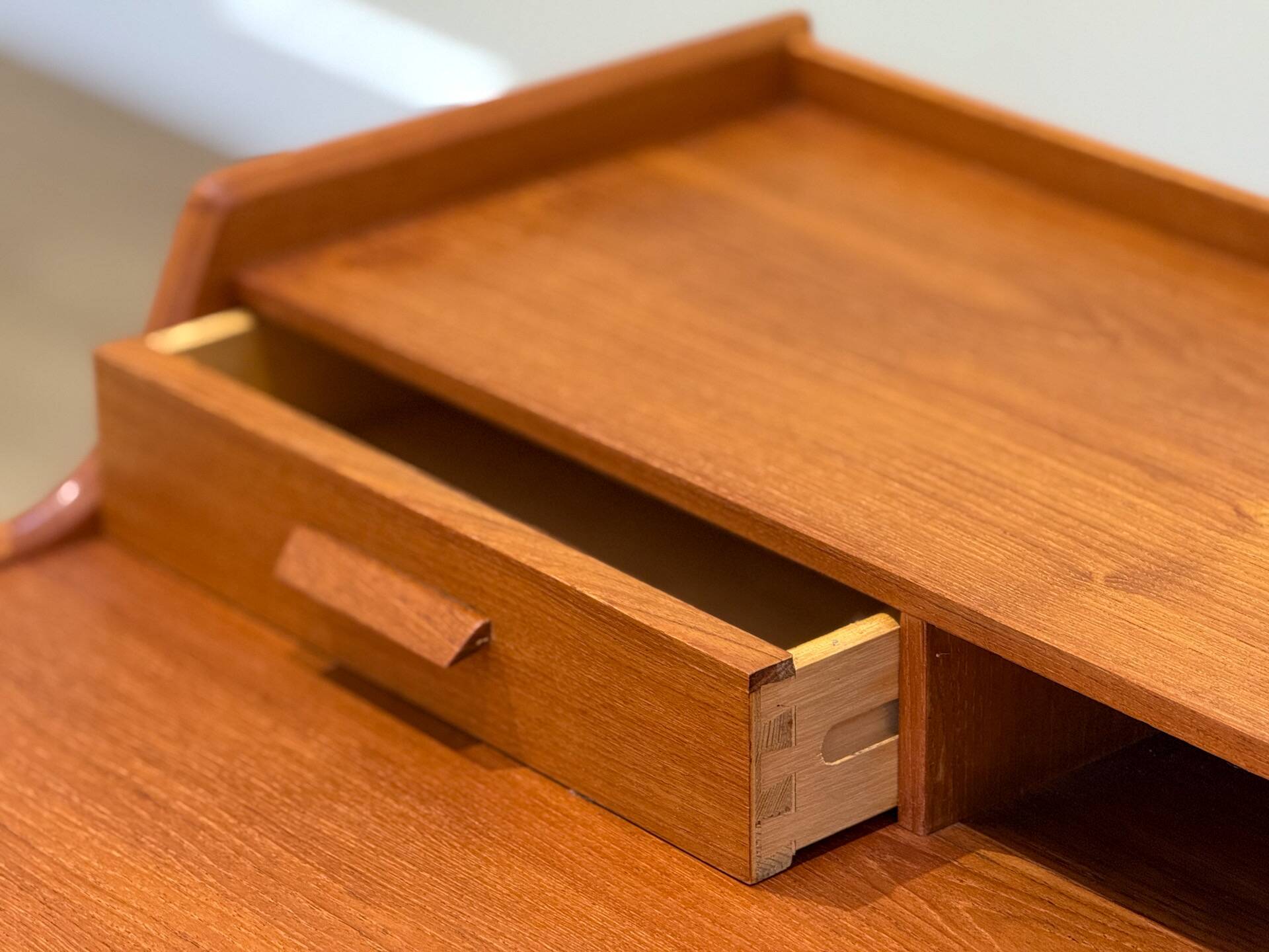Teak Model 56 Desk by Arne Wahl Iversen, 1960s
