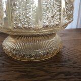 Vintage amber glass hanging