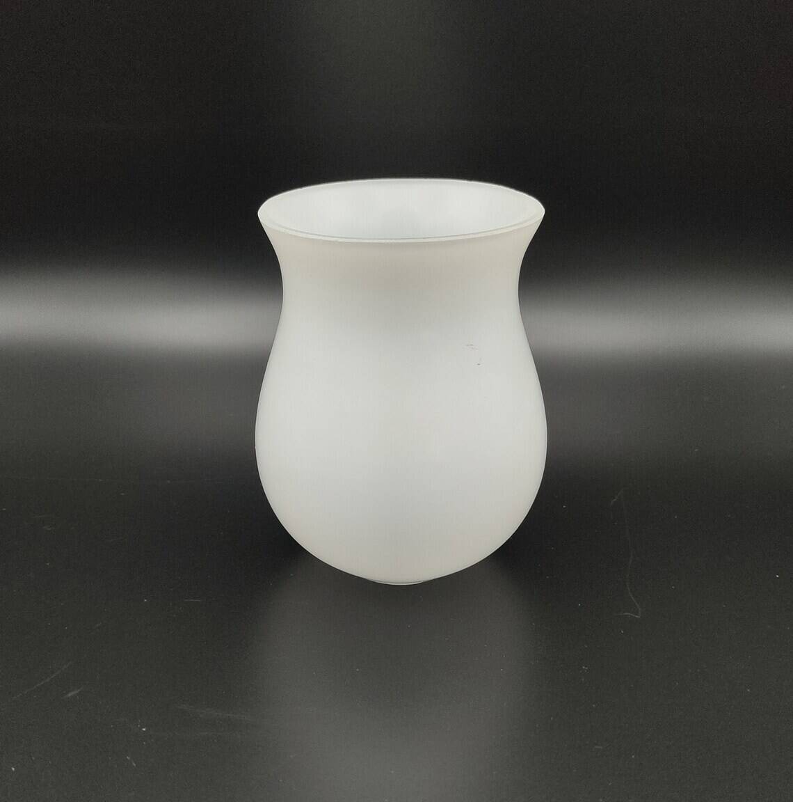 French vintage retro white glass replacement shade