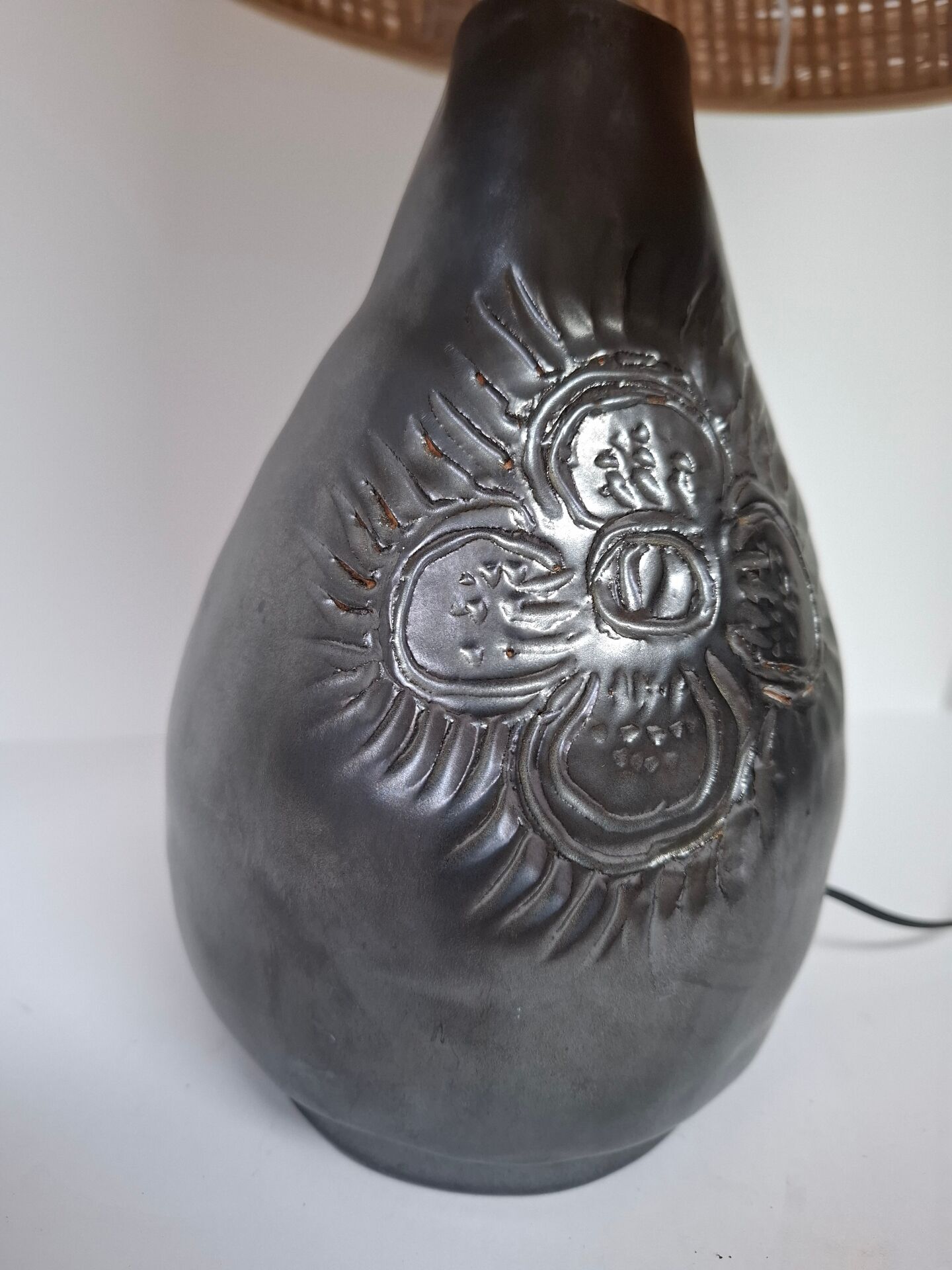 Lampe céramique vintage