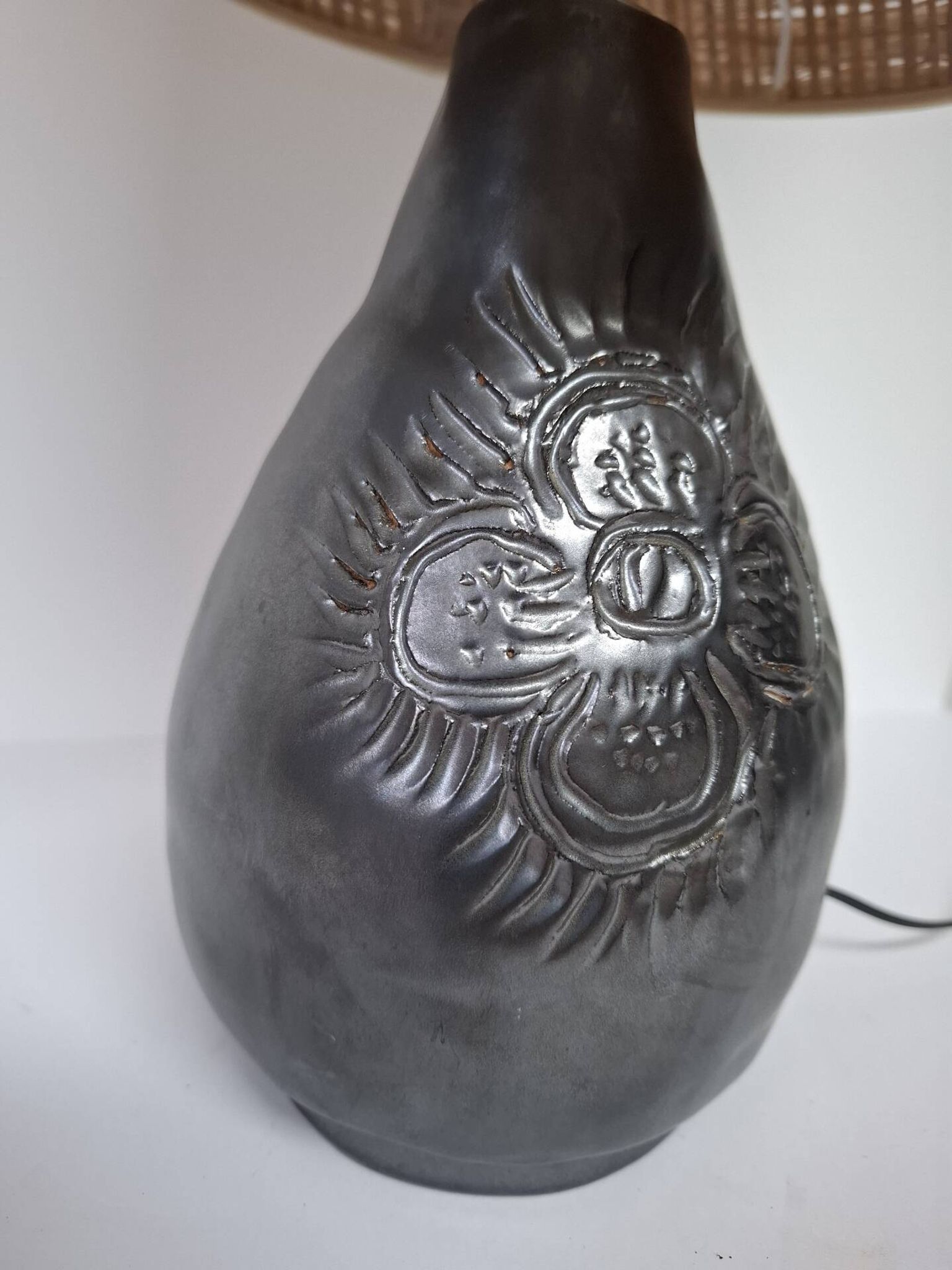 Lampe céramique vintage