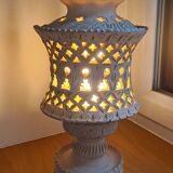 terracotta lamp