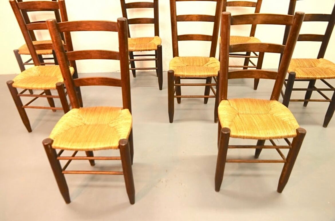 Rustic chairs 60/70