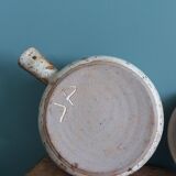 Caquelon couvert soupière en grès de Puisaye signé Jean-Pierre Prud’homme