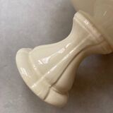 Sarreguemines compotier, ivory model with gadroons