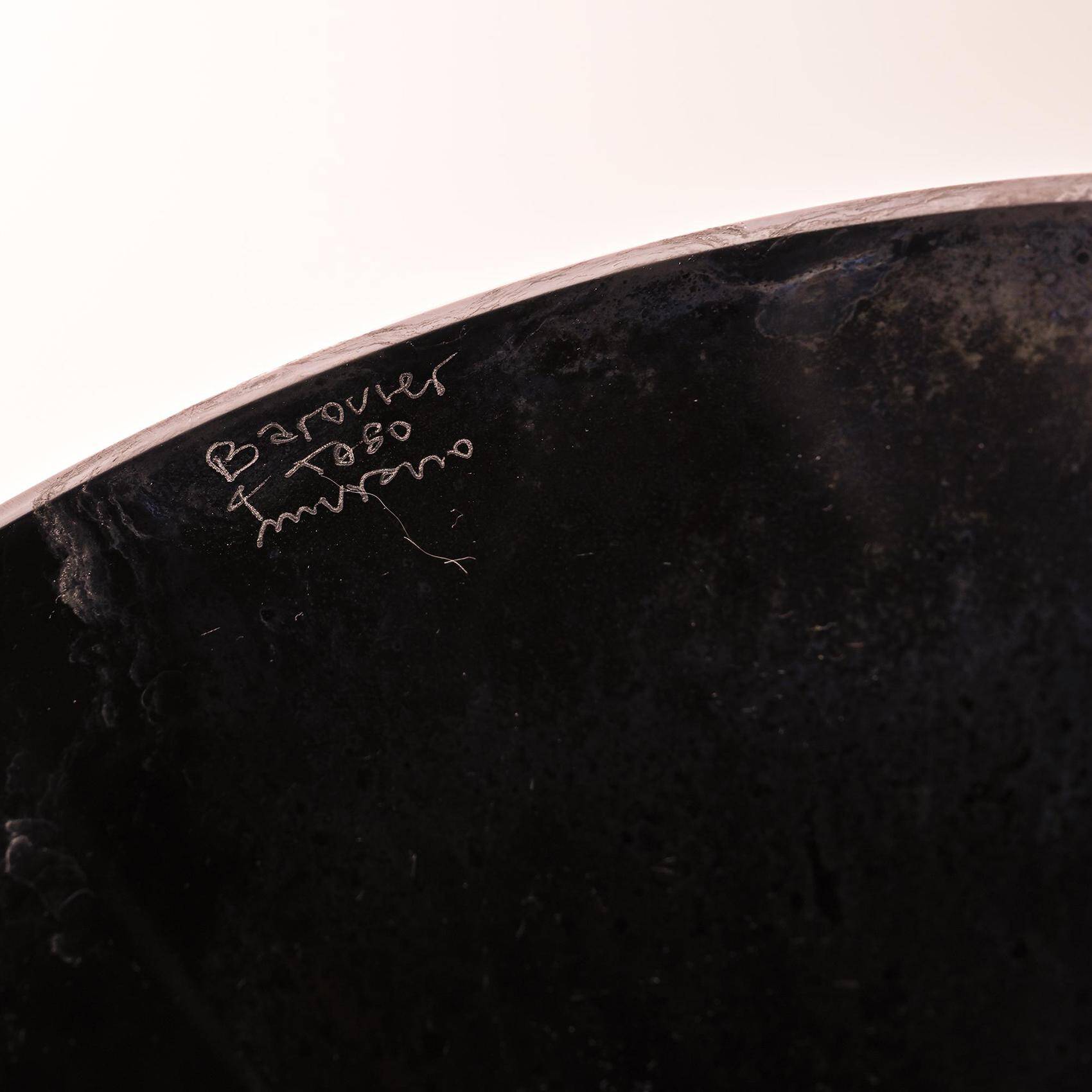 Large conical Murano vase, Barovier & Toso