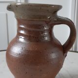 Handcrafted stoneware pitcher 70s