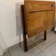 Bureau et chaise pliable enfant vintage