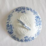 Ironware soup tureen "Snowball" model Saint Amand and Hamage
