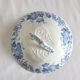 Ironstone tureen, "Snowball" pattern, Saint Amand et Hamage