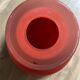 Orange glass paste ceiling light