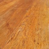 Pine farmhouse table ● Honey patina & Zebra grain