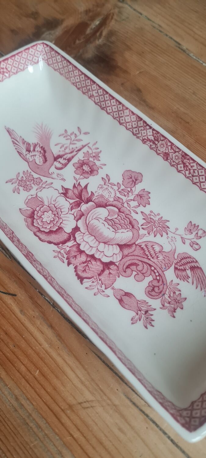 English earthenware serving dish