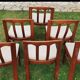Set of 6 chairs in solid teak Roche Bobois 1960/1970