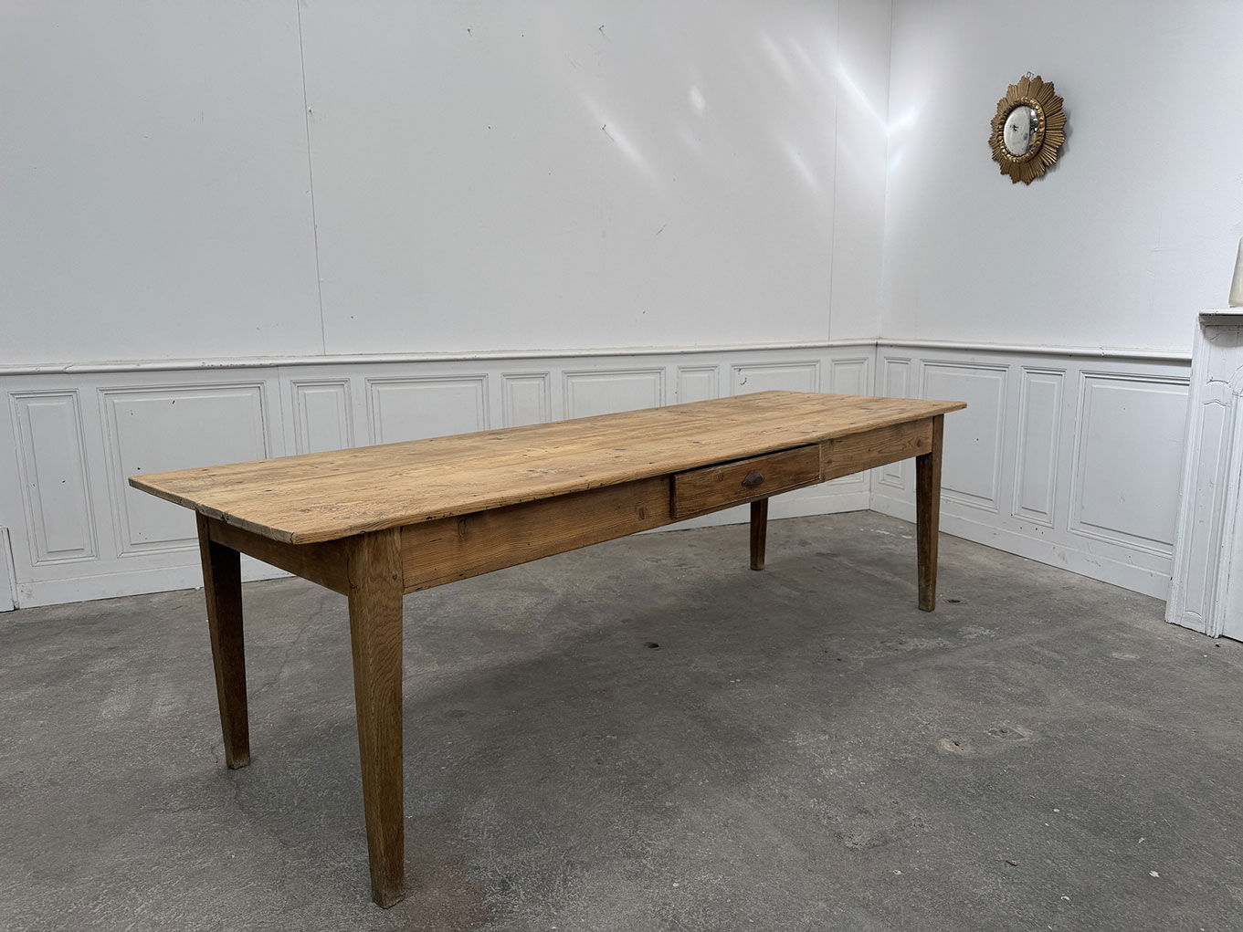 Ancienne table de ferme 1950 "Lyon"