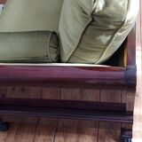 Empire style mahogany bench