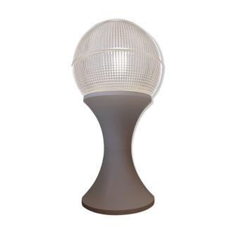 Lampe Holophane sur pied tulipe 1970