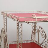 1950s French serving trolley for garden