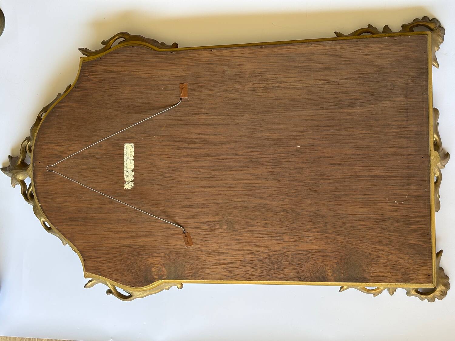 Miroir doré style Louis XV