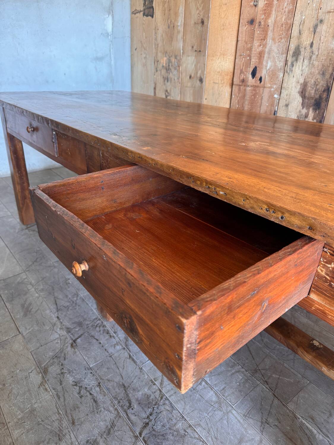 Farmhouse table for 10 people