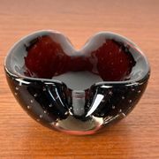 Vintage Italian Bullicante Ashtray in Murano Glass, 1970s