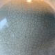 Crystal cracked ceramic ball lamp foot