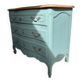 Vintage sage green chest of drawers