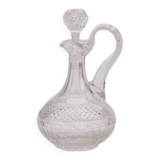 Crystal carafe stamped Saint-Louis Trianon