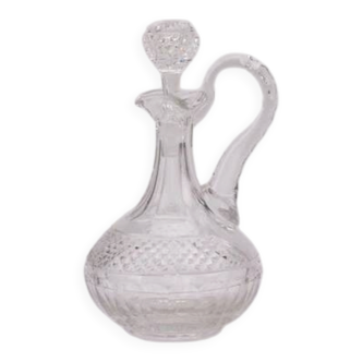Crystal carafe stamped Saint-Louis Trianon