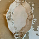 Aged white porcelain dish