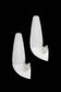 Set of 2 IFÖ “6035” / Stig Carlsson ceramic / glass / wall lamps / mid-century modern design