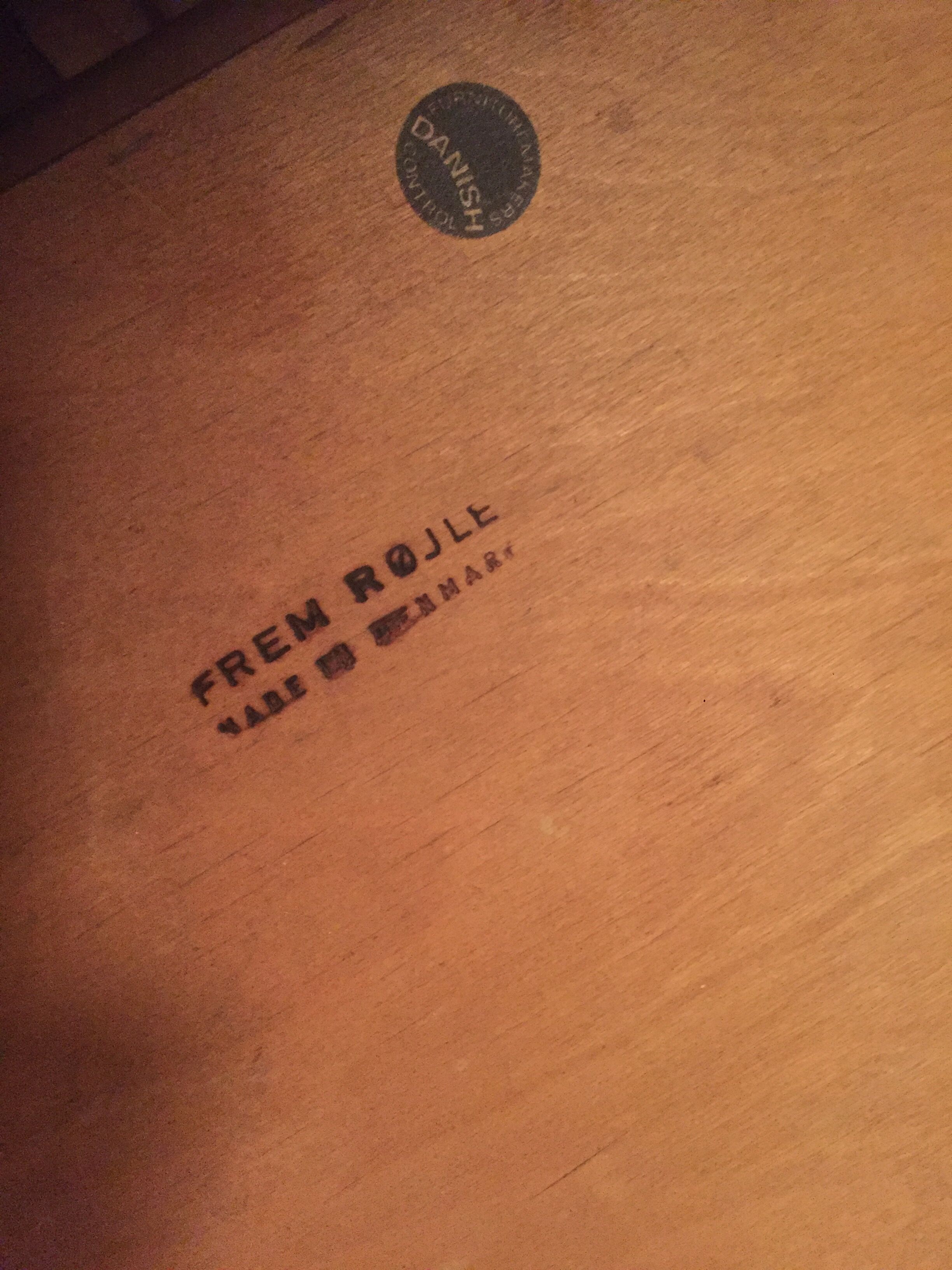 Pair of chairs by Hans Holsen