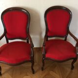 Pair of armchairs