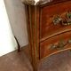 Louis XV saute chest of drawers with curved facade 18th century