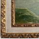 Huile sur carton "Le Croisic jetée en bord de mer", début XXe