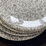 4 Castelforte dessert plates.