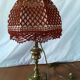 Brass bedside lamp