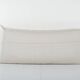 Housse de coussin brodée vintage 46x91 cm