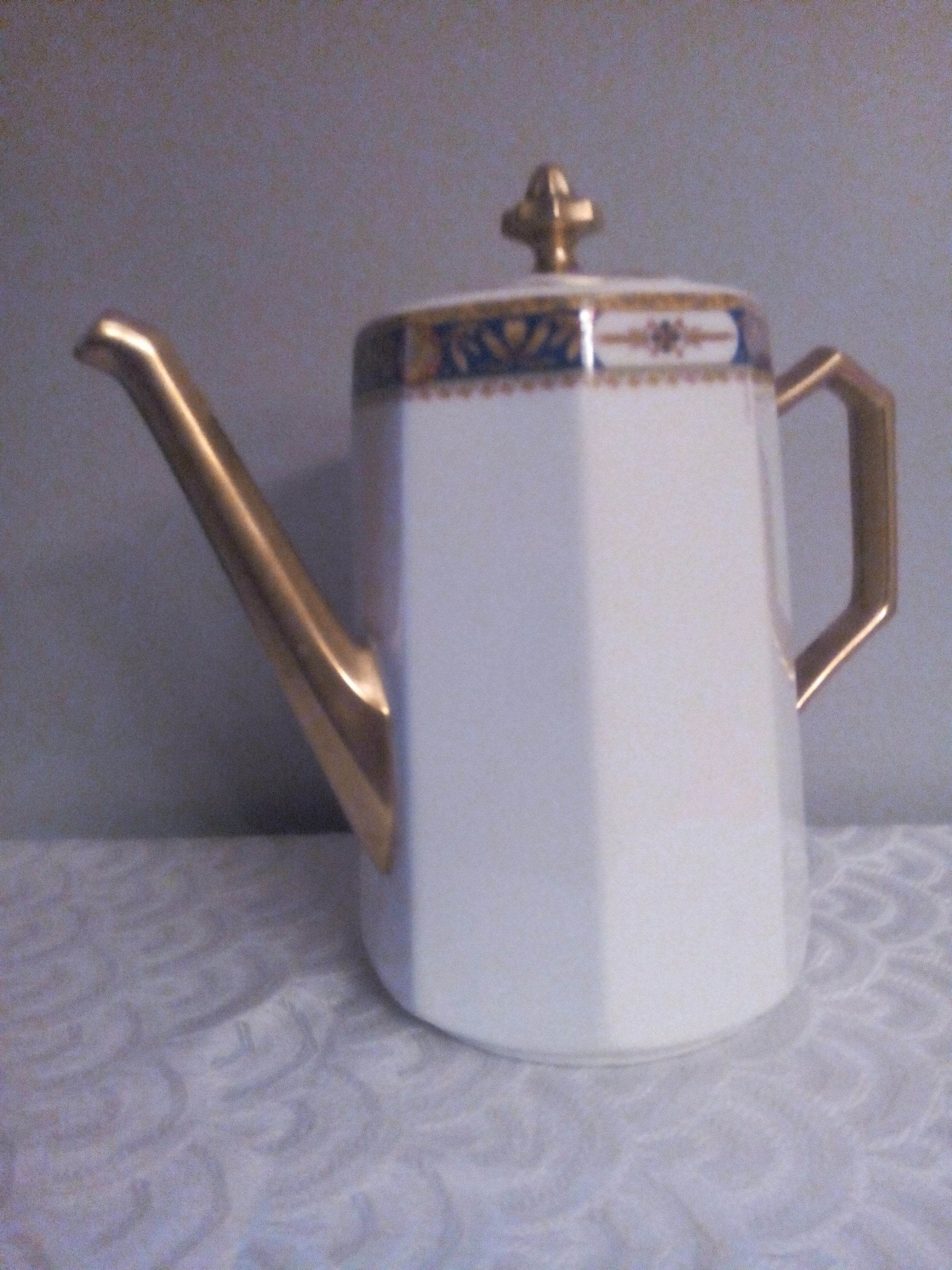 Porcelain coffee service from Limoges