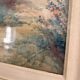 Old Watercolour Painting Shepherdess with Sheep Landscape Henry Charles