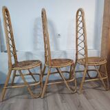 Trio of chairs by Dirk Van Sliedregt 1960s