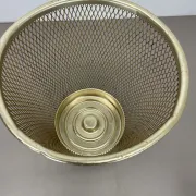 Vintage Paper Basket and Umbrella Stand in the Matégot Style, France, 1970s