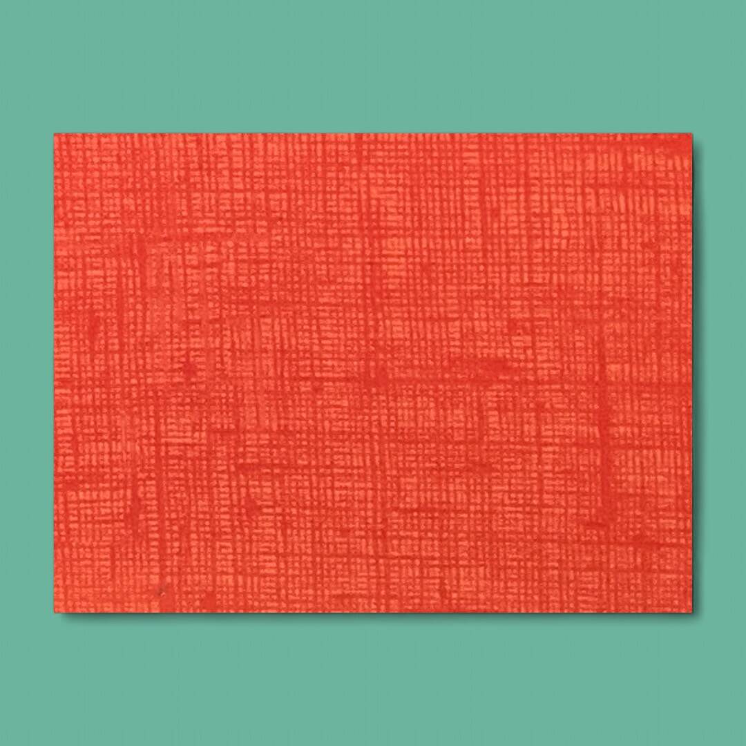 4 red Formica chairs with Eiffel legs, 1950s