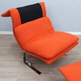 Giovanni Offredi for Saporiti Wave Lounge Chair, 1970s